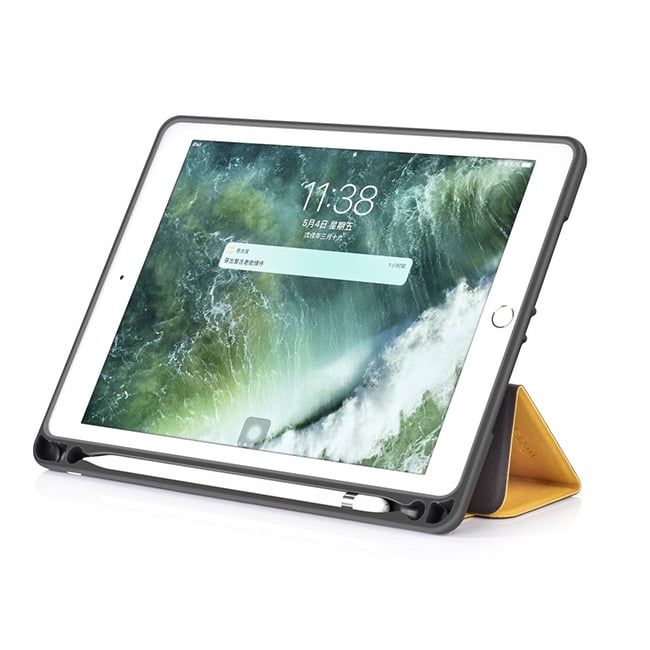 Devia Leather Case with Pencil Slot for iPad Air 4 10.9-inch