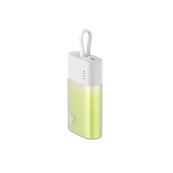 Baseus Popsicle 20W 5200mAh Power Bank with Build-in USB-C Cable