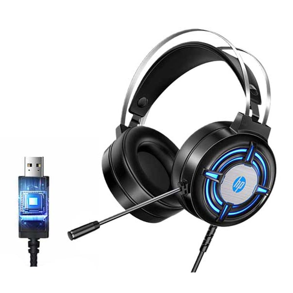HP H120G USB 2.0 Wired Over-Ear Gaming Headset