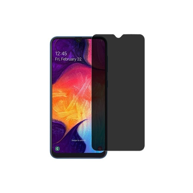 JC COMM Privacy Tempered Glass Screen Protector for Galaxy A31