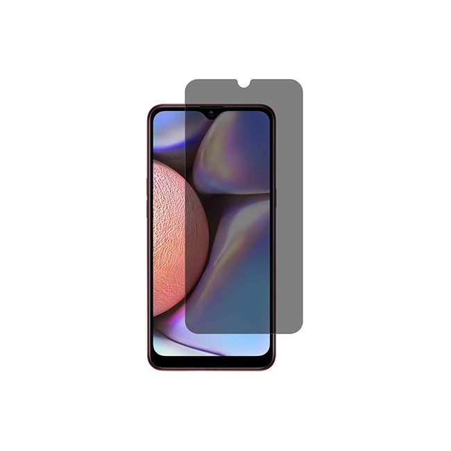 JC COMM Privacy Tempered Glass Screen Protector for Galaxy A10s