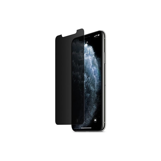 JC COMM Privacy Tempered Glass Screen Protector for iPhone XS Max