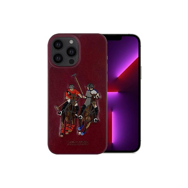 iPhone 13 Jockey Series Genuine Santa Barbara Leather Case
