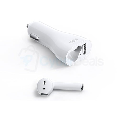 Joyroom JR-CP1 Car Charger with Bluetooth Earphone