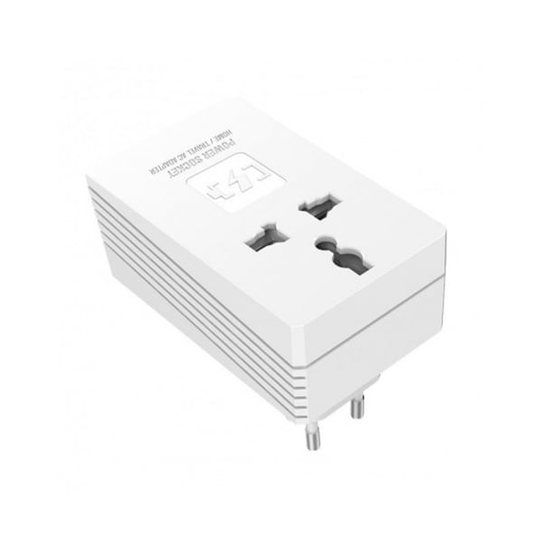 LDNIO A3306 2 in 1 Travel Converter Adapter with 3 USB Mobile Charger