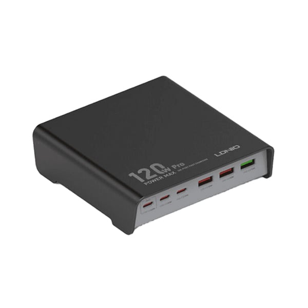 LDNIO Q605 120W Multi-ports Desktop Super-Fast Charging Station
