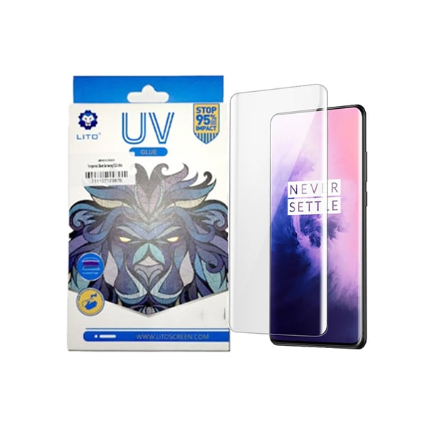 LITO UV Liquid Full Glue Tempered Glass Screen Protector for OnePlus 7 Pro