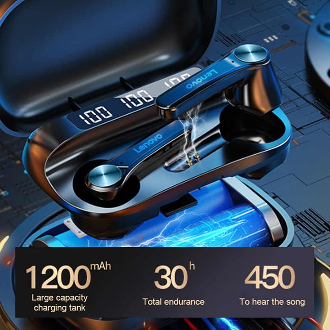 Lenovo QT81 TWS Wireless Earbuds