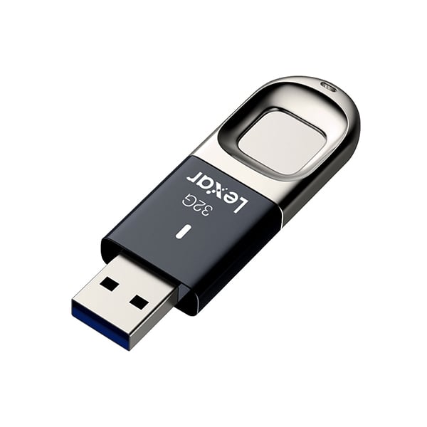 Lexar JumpDrive Fingerprint F35 32GB USB 3.0 Flash Drive