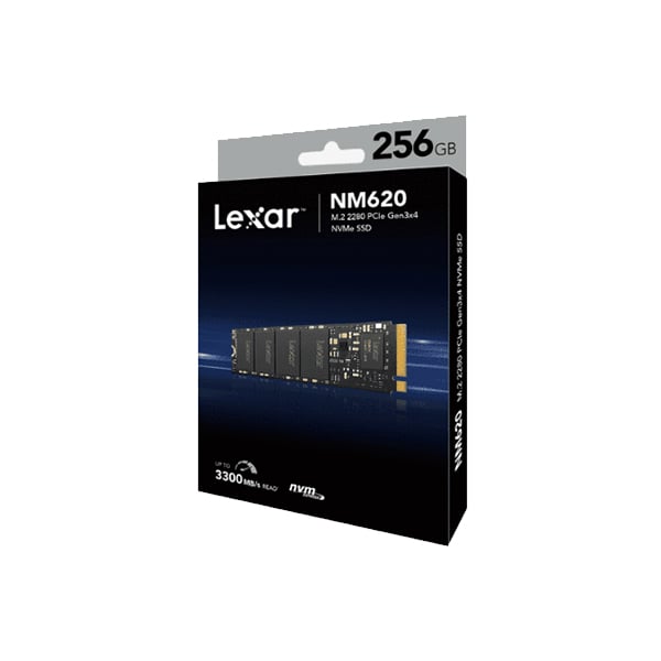 Lexar NM620 M.2 2280 256GB PCIe NVMe Internal SSD