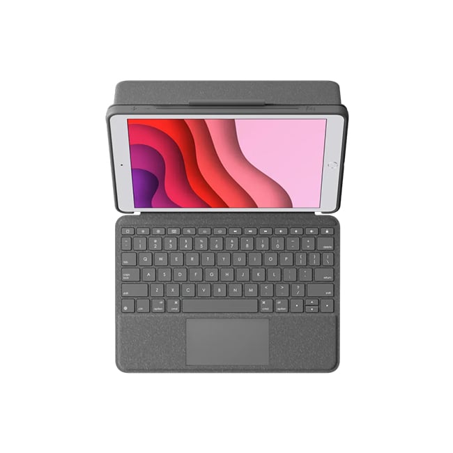 Logitech Combo Touch Backlit Keyboard Case for iPad 7th Gen