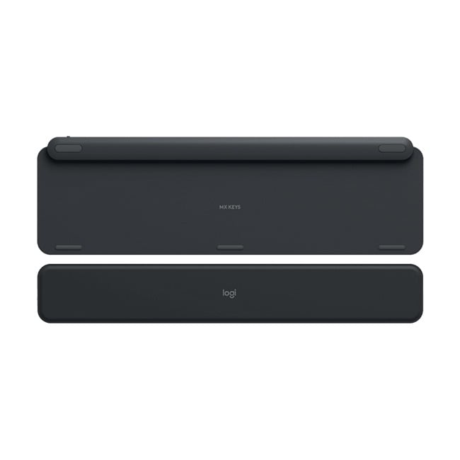 Logitech MX Keys Plus Wireless Keyboard with Palm Rest