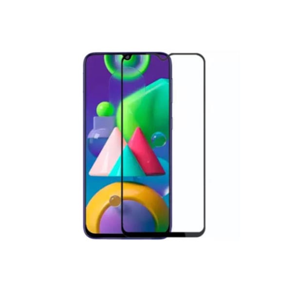 Samsung Galaxy M21 Full Glue Tempered Glass Screen Protector