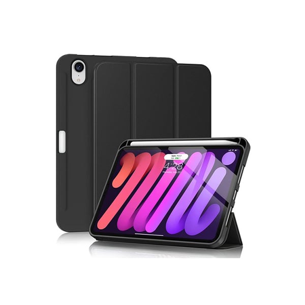 iPad Mini 6th Gen 8.3-inch Smart Case with Pencil Holder