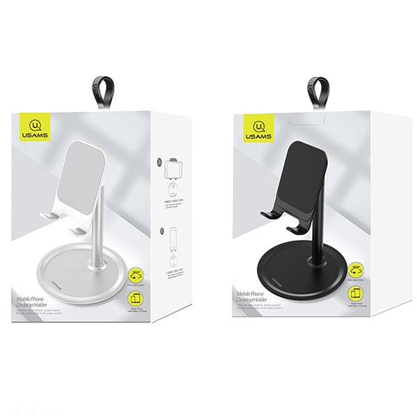 USAMS 360 Degrees Rotation Mobile Phone Desktop Holder