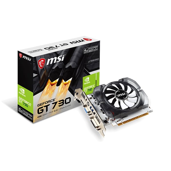 MSI Gaming GeForce GT 730 4GB GDRR3 Low Profile Graphics Card