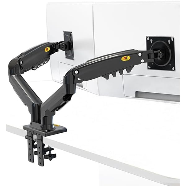 NB North Bayou F160 17"-27" Desk Mount Stand Computer Dual Monitor Arm