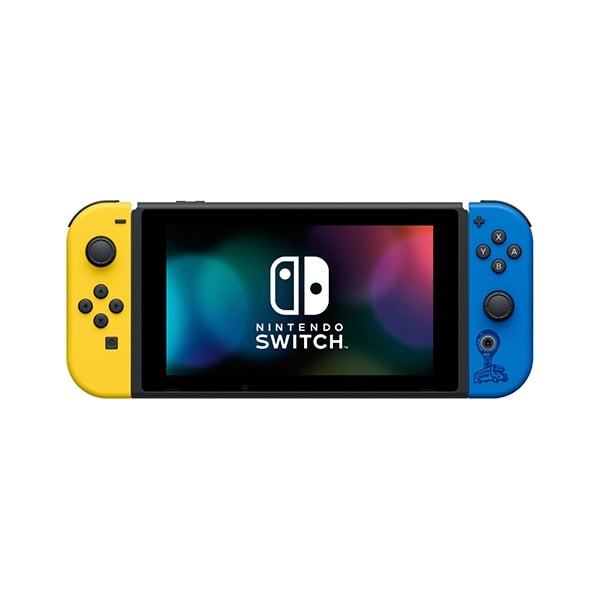 Nintendo Switch Fortnite Wildcat Bundle with Yellow and Blue Joy-Con