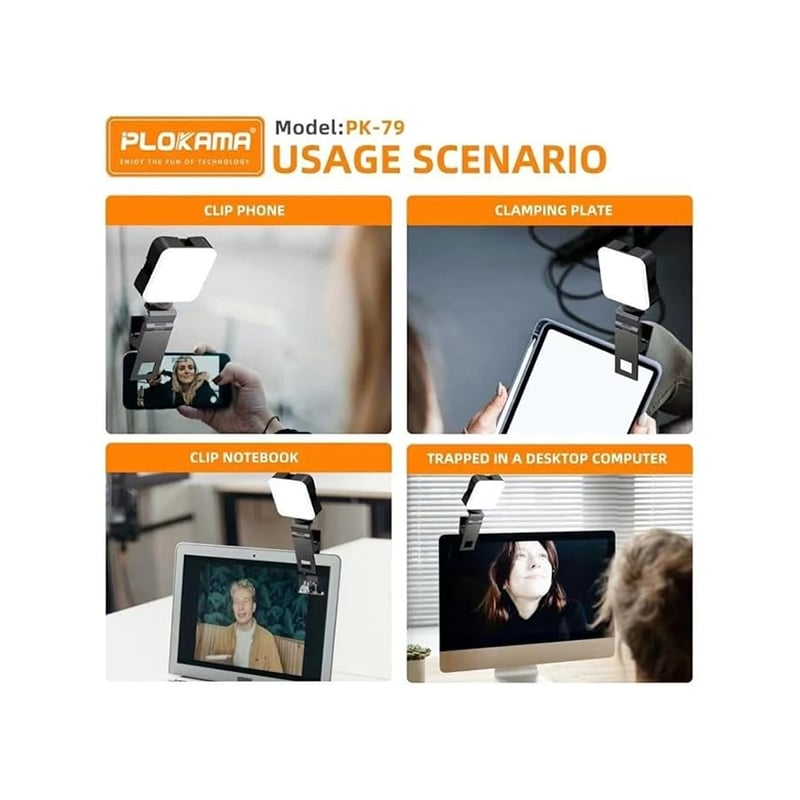 Plokama PK-79 Tripod LED Light