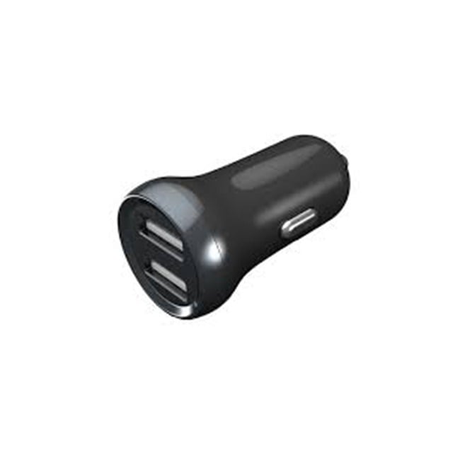 Porodo 2.4A Dual Port Mini Car Charger