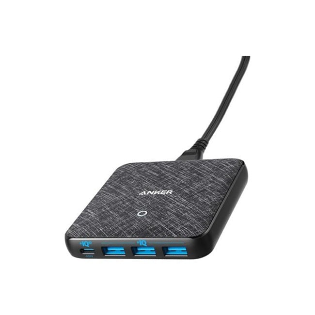 Anker PowerPort Atom III Slim (Four Ports) 65W Wall Charger