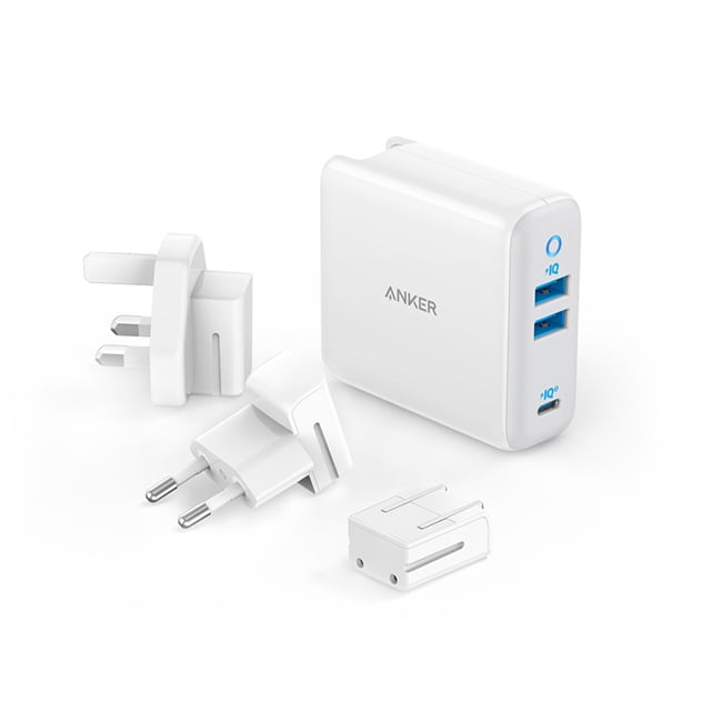 PowerPort III 3-Port 65W Travel Charger