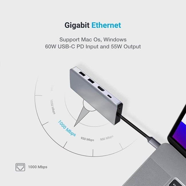 Powerology 11-in-1 USB-C Hub