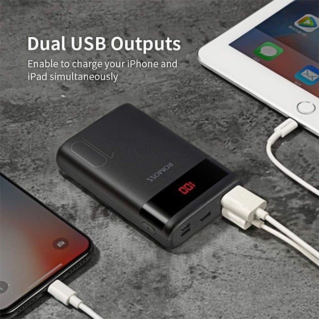ROMOSS Mini Portable 10000mAh Power Bank