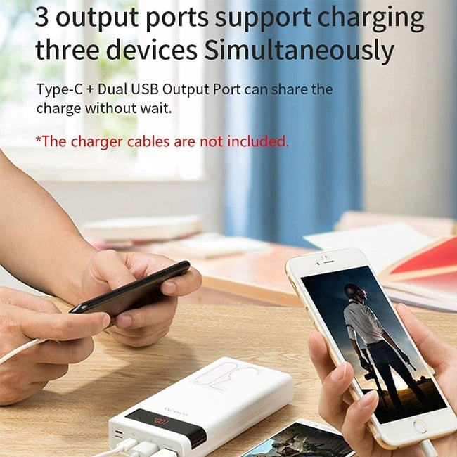 ROMOSS Sense 8P+ 18W QC3.0 30000mAh Power Bank