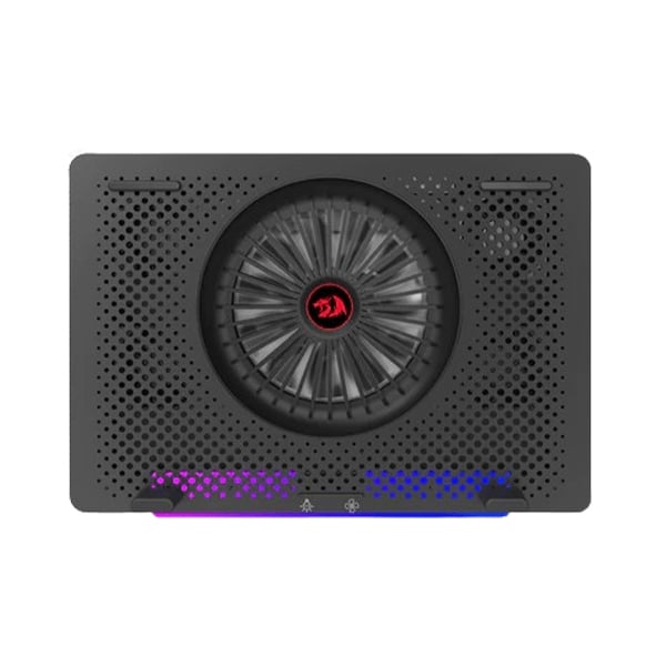 Redragon IVY GCP500 Laptop Cooler Pad with 5 Fans and Customizable RGB Lighting