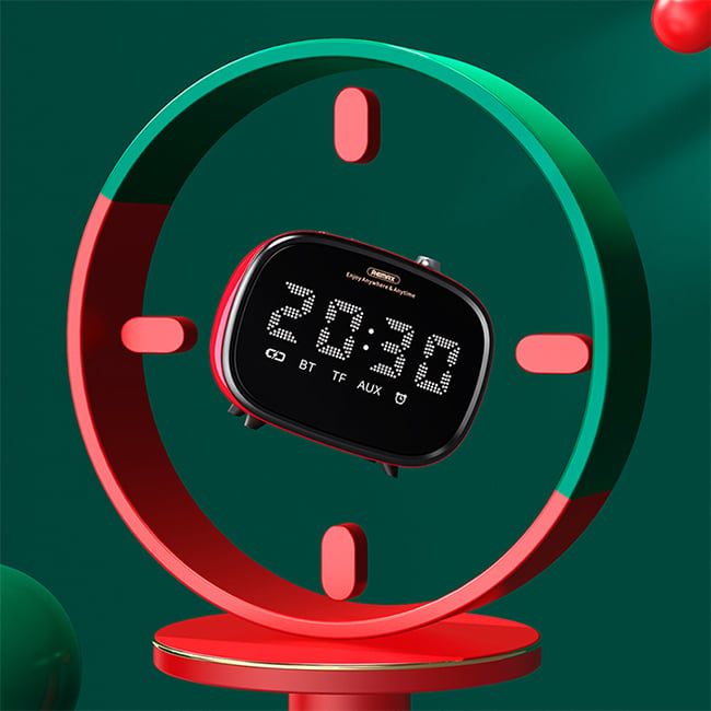 Remax  RB-M52 Alarm Bluetooth Speaker