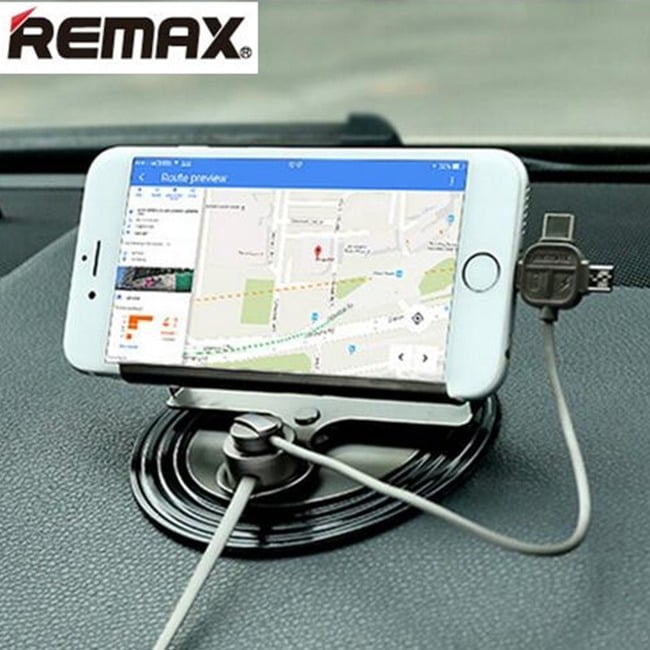Remax RC-FC2 Letto 3-in-1 Magnetic Car Phone Charging Holder Mount