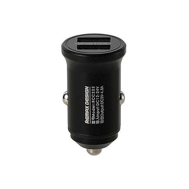 Remax RCC-222 Dual USB Port 2.4A Fast Charging Car Charger