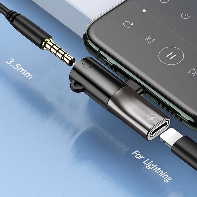 Remax RL-LA09 Lightning Audio Adapter