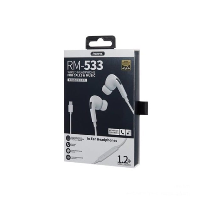 Remax RM-533 Wired Earphones