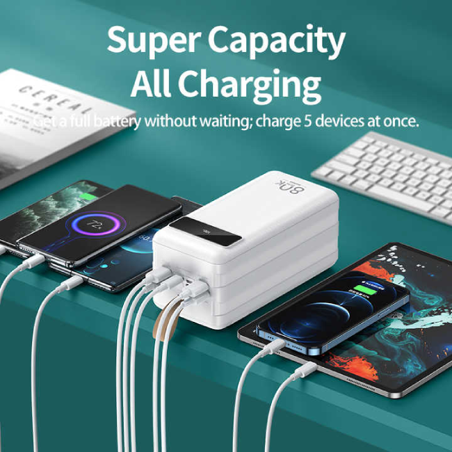 Remax RPP-266 Hunergy Series 22.5W 80000mAh Power Bank