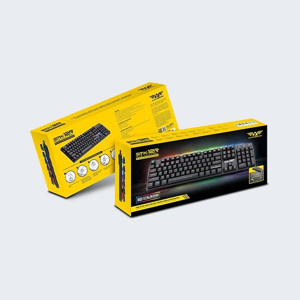 Armaggeddon SMK-12R RGB Kestrel Low-Profile Mechanical Gaming Keyboard