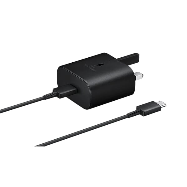 Samsung Super Fast Charging 25W Travel Adapter + USB Type-C to Type-C Cable