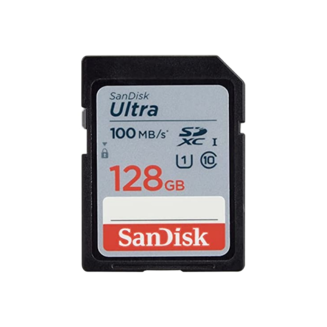 SanDisk Ultra 128GB SDXC 120MB/s UHS-I Memory Card