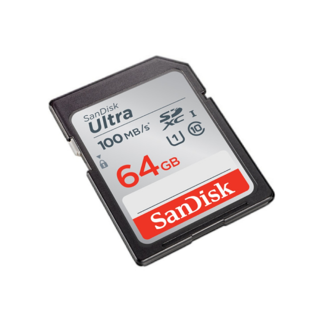 SanDisk Ultra 64GB SDHC 120MB/s UHS-I Memory Card