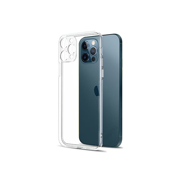 Transparent Clear Case with Camera Protection for iPhone 12 Pro Max