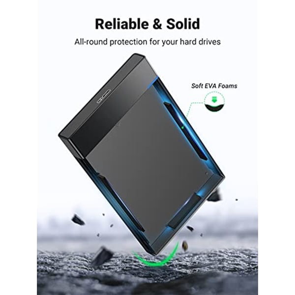UGREEN 30848 USB 3.0 to Sata III External Hard Drive Enclosure