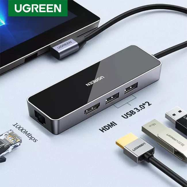 UGREEN 80546 4-in-1 USB-C 4K HDMI Multifunctional Adapter