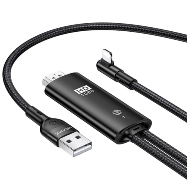 USAMS Lightning to HDMI Cable