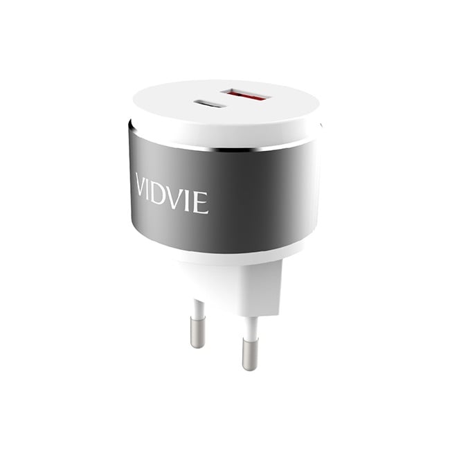 Vidvie 3.4A USB + Type-C Fast Charger