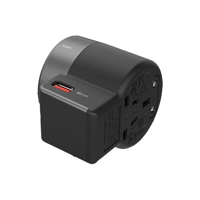 Vidvie TA4401 World Travel Charging Adapter