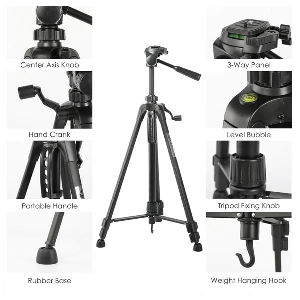 WT-3520 Professional Camera Tripod