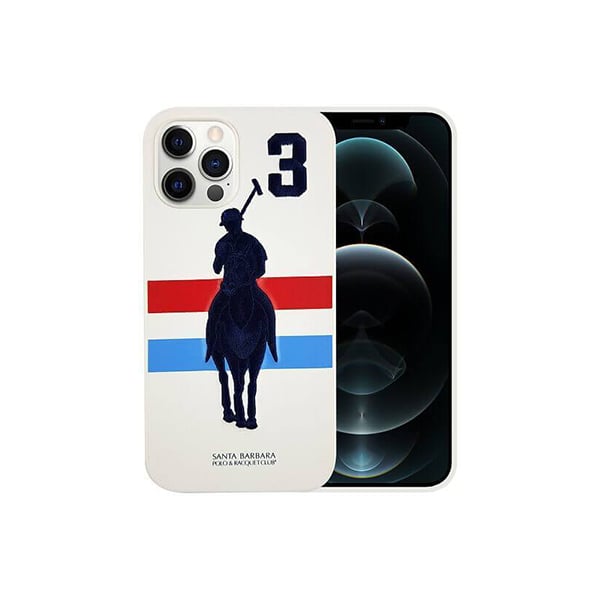 iPhone 13 Garnier Series Genuine Santa Barbara Leather Case