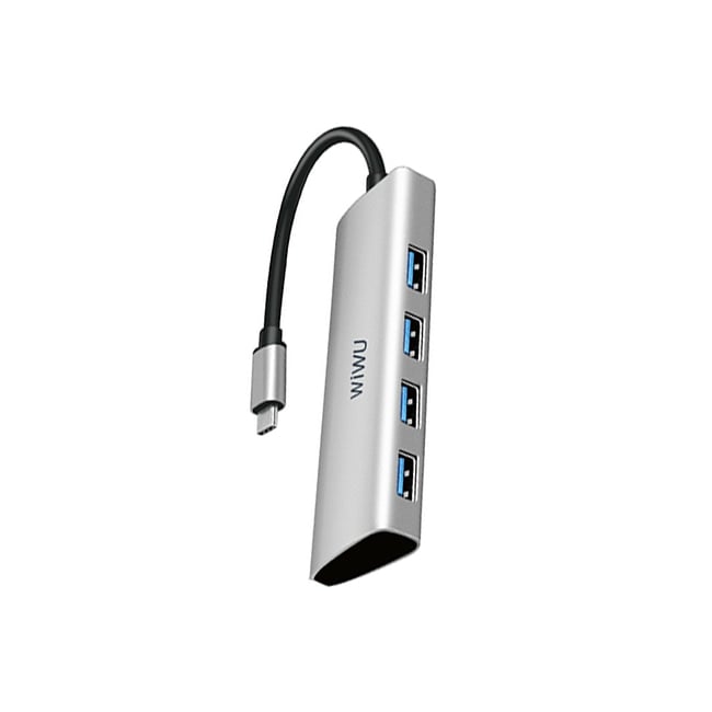 WiWU Alpha 4-in-1 Type-C Hub Adapter