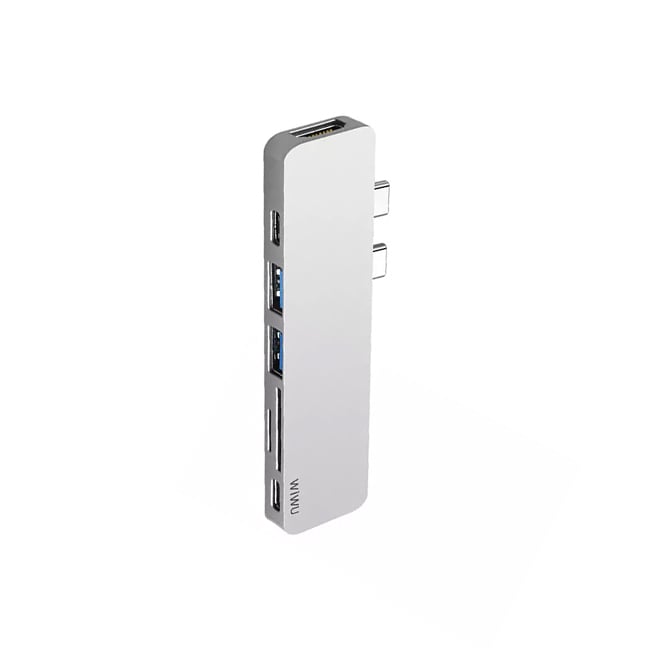 WiWU T8 7-in-1 USB Type-C Hub Adapter